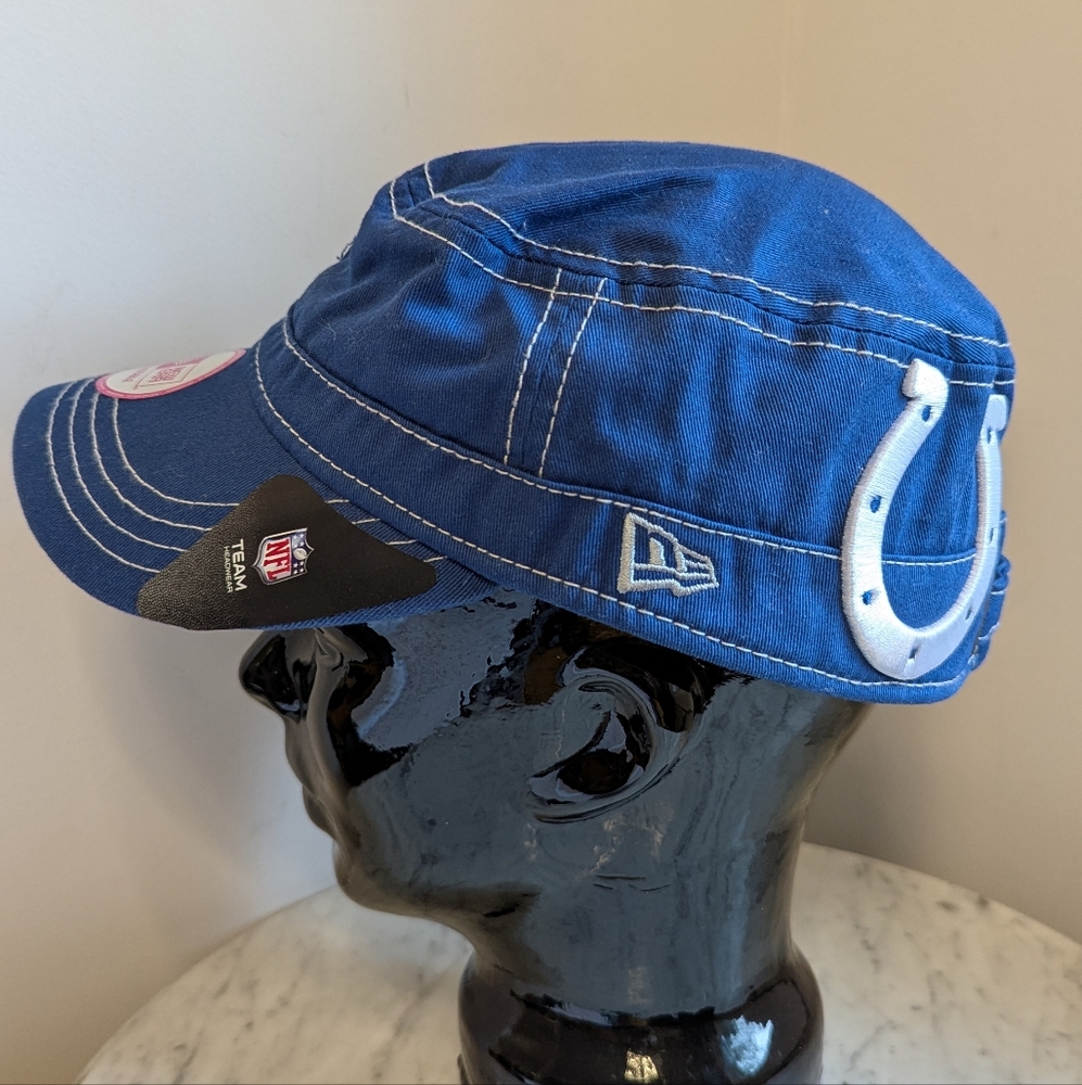New Era NFL Women's Indianapolis Colts Blue Adjustable Cap